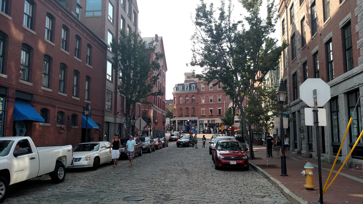 Portland Old Port waterfront