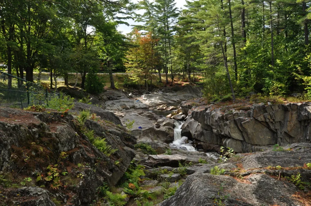 Coos Canyon in Byron, Maine.