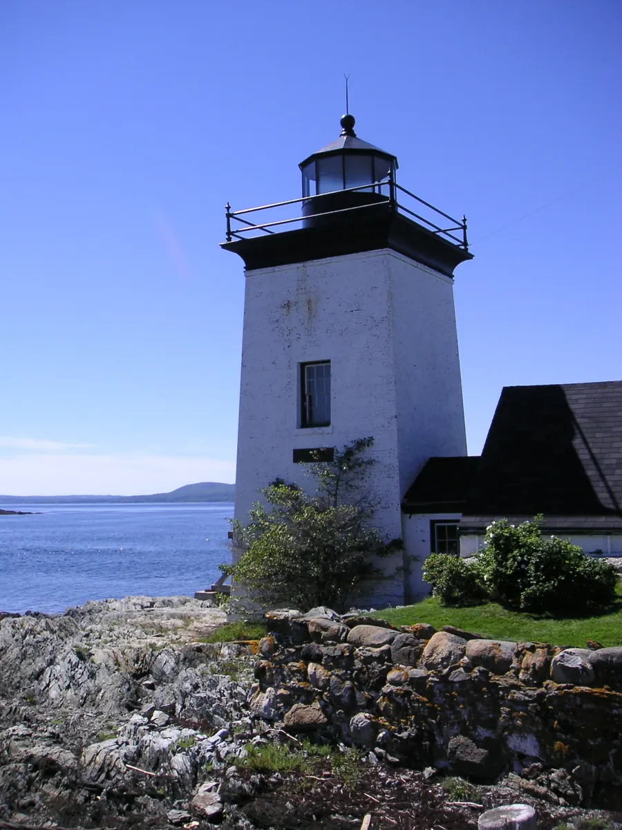 Grindle Point Lighthouse on Islesboro, Maine.