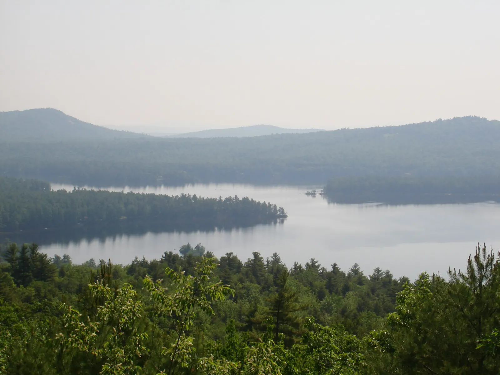 Hancock Pond in Denmark, Maine.
