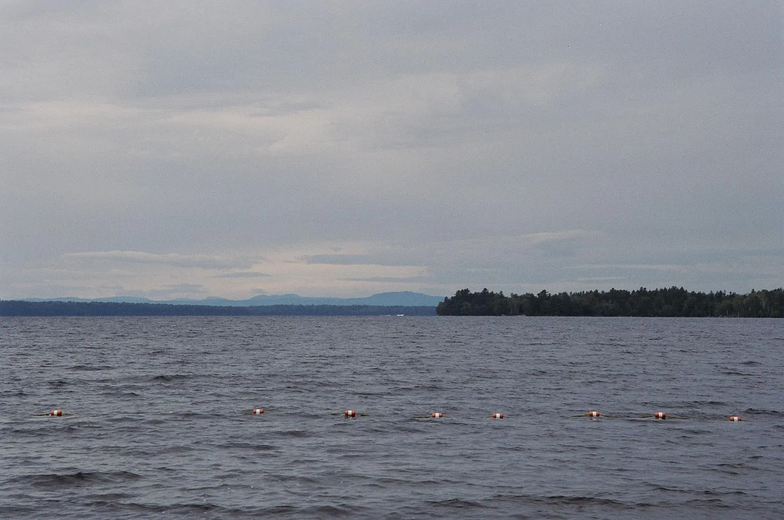 Lily Bay State Park on Moosehead Lake, Maine.