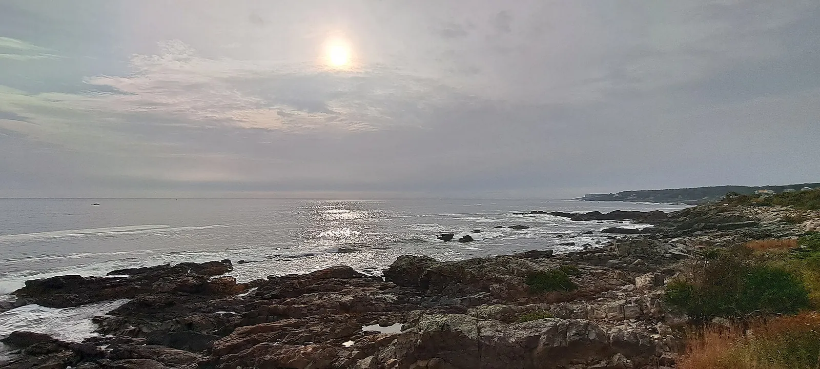 The coast along Marginal Way in Ogunquit, Maine.