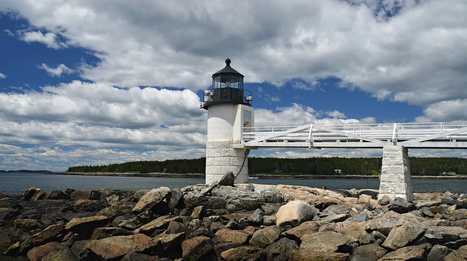 Marshall Point Lighthouse in Port Clyde, Maine.