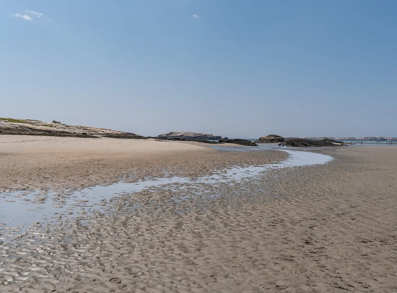 Popham Beach State Park in Phippsburg, Maine.