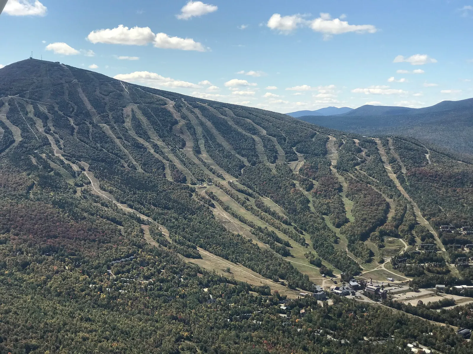 Sugarloaf Mountain in Carrabassett Valley, Maine.