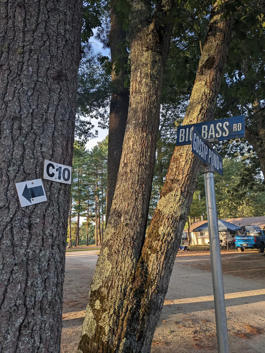 Wassamki Springs Campground in Scarborough, Maine.