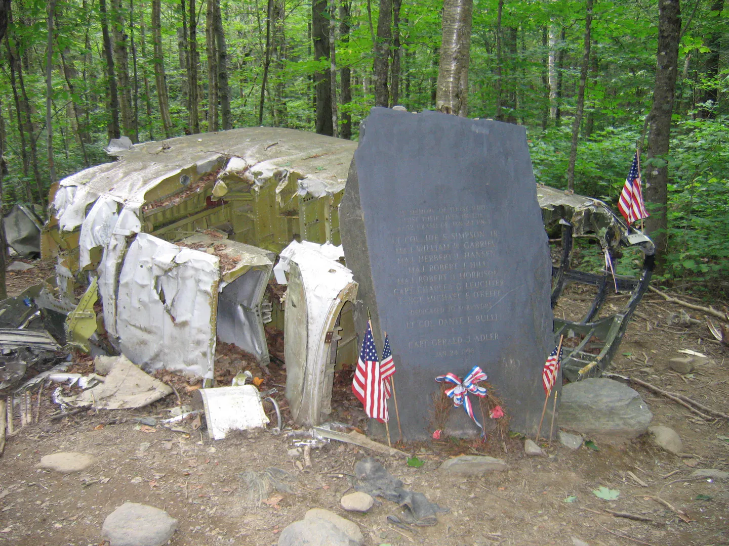 Elephant Mountain B-52 Crash Site