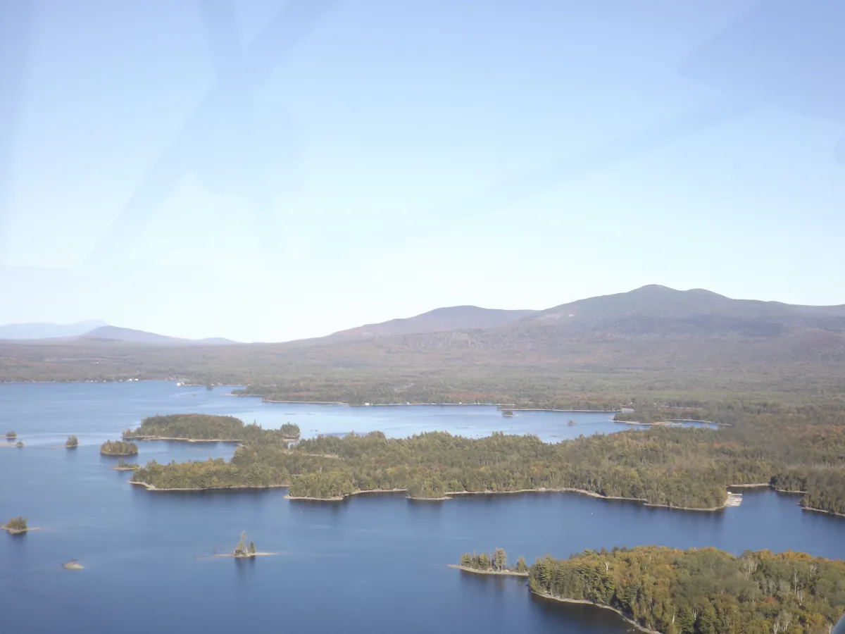 Islands on Moosehead Lake, Maine