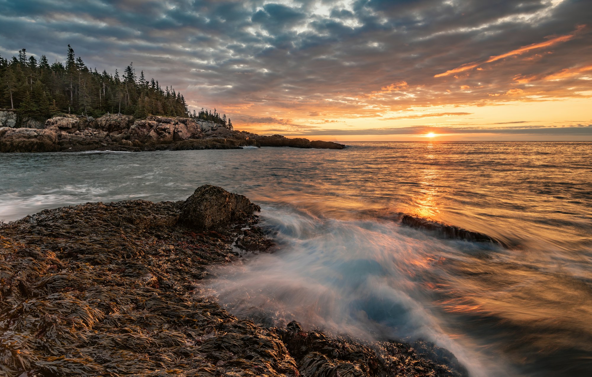 Sunrise in Acadia National Park